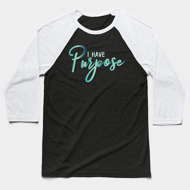 Yo tengo propósito Baseball T-Shirt by YAZERU